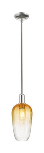 Arcadia One Light Mini Pendant in Polished Nickel (405|716-1S-PN-G484-7AM)