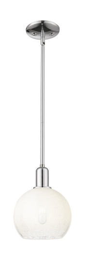 Arcadia One Light Mini Pendant in Polished Chrome (405|716-1S-PC-G483-8OP)