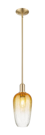 Arcadia One Light Mini Pendant in Champagne Bronze (405|716-1S-CB-G484-7AM)