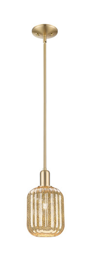 Arcadia One Light Mini Pendant in Champagne Bronze (405|716-1S-CB-G460-7ME)