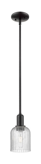 Arcadia One Light Mini Pendant in Matte Black (405|716-1S-BK-G559-5SDY)