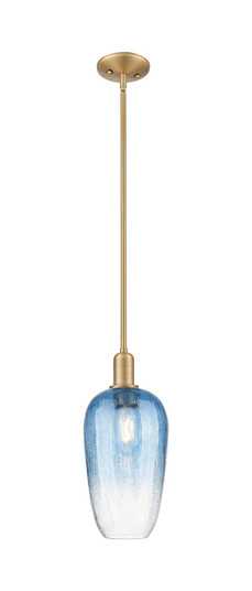 Arcadia One Light Pendant in Brushed Brass (405|716-1S-BB-G484-7SB)
