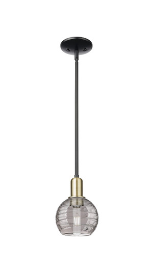Arcadia One Light Mini Pendant in Black Antique Brass (405|716-1S-BAB-G1213-6SM)