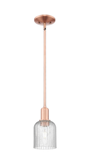 Arcadia One Light Mini Pendant in Antique Copper (405|716-1S-AC-G559-5SDY)