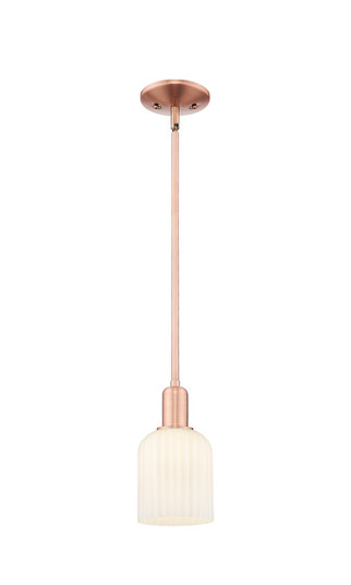 Arcadia One Light Mini Pendant in Antique Copper (405|716-1S-AC-G559-5GWH)