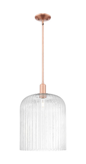 Arcadia One Light Mini Pendant in Antique Copper (405|716-1S-AC-G559-12CL)