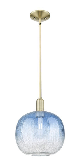 Arcadia One Light Mini Pendant in Antique Brass (405|716-1S-AB-G481-10SB)