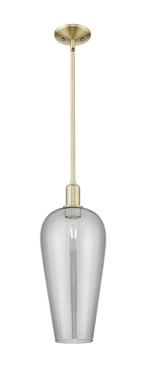 Arcadia One Light Mini Pendant in Antique Brass (405|716-1S-AB-G456-8SM)