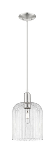 Arcadia One Light Mini Pendant in Brushed Satin Nickel (405|716-1P-SN-G559-8CL)