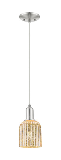 Arcadia One Light Mini Pendant in Brushed Satin Nickel (405|716-1P-SN-G559-5ME)