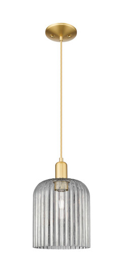 Arcadia One Light Mini Pendant in Satin Gold (405|716-1P-SG-G559-8SM)