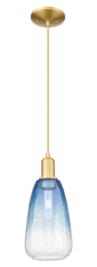 Arcadia One Light Mini Pendant in Satin Gold (405|716-1P-SG-G480-6SB)