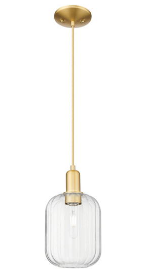 Arcadia One Light Mini Pendant in Satin Gold (405|716-1P-SG-G460-7CL)