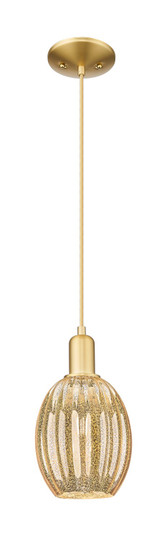 Arcadia One Light Mini Pendant in Satin Gold (405|716-1P-SG-G459-6ME)