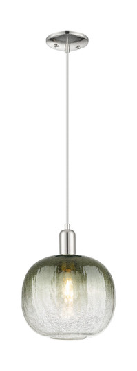 Arcadia One Light Mini Pendant in Polished Nickel (405|716-1P-PN-G481-10SL)
