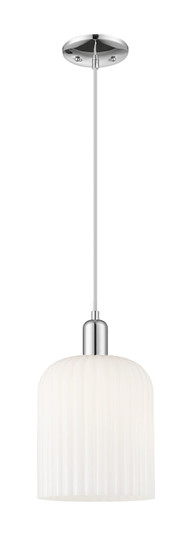 Arcadia One Light Mini Pendant in Polished Chrome (405|716-1P-PC-G559-8GWH)