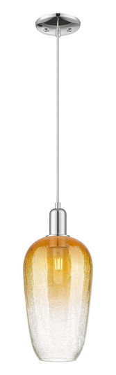 Arcadia One Light Mini Pendant in Polished Chrome (405|716-1P-PC-G484-7AM)