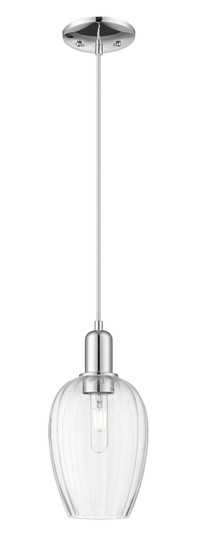 Arcadia One Light Mini Pendant in Polished Chrome (405|716-1P-PC-G457-6CL)