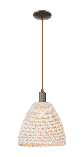 Arcadia One Light Mini Pendant in Oil Rubbed Bronze (405|716-1P-OB-NBD-12-NAT)