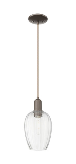 Arcadia One Light Pendant in Oil Rubbed Bronze (405|716-1P-OB-G457-6CL)