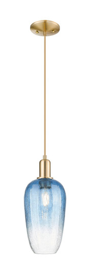 Arcadia One Light Mini Pendant in Champagne Bronze (405|716-1P-CB-G484-7SB)