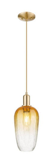 Arcadia One Light Mini Pendant in Champagne Bronze (405|716-1P-CB-G484-7AM)