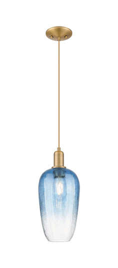 Arcadia One Light Pendant in Brushed Brass (405|716-1P-BB-G484-7SB)