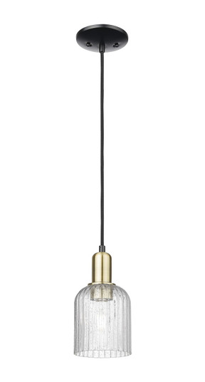 Arcadia One Light Mini Pendant in Black Antique Brass (405|716-1P-BAB-G559-5SDY)