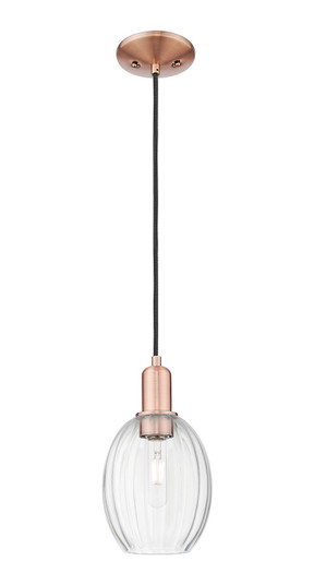 Arcadia One Light Mini Pendant in Antique Copper (405|716-1P-AC-G459-6CL)