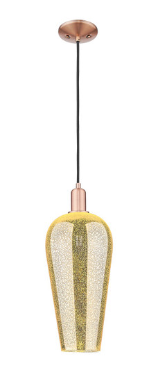 Arcadia One Light Mini Pendant in Antique Copper (405|716-1P-AC-G456-8ME)