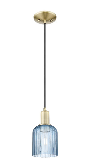 Arcadia One Light Mini Pendant in Antique Brass (405|716-1P-AB-G559-5BL)