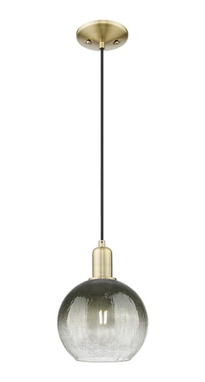 Arcadia One Light Mini Pendant in Antique Brass (405|716-1P-AB-G483-8SL)