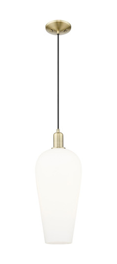 Arcadia One Light Mini Pendant in Antique Brass (405|716-1P-AB-G456-8WH)