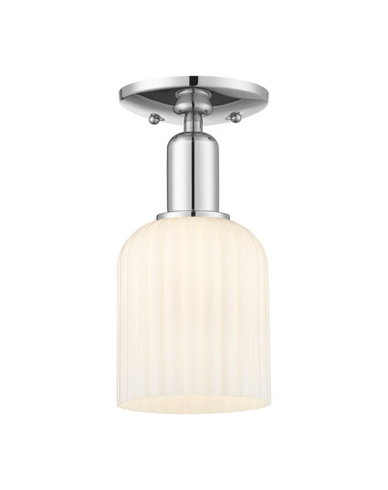 Arcadia One Light Semi-Flush Mount in Polished Chrome (405|716-1C-PC-G559-5GWH)