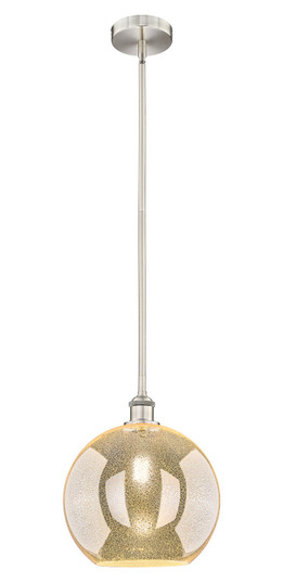 Edison One Light Mini Pendant in Brushed Satin Nickel (405|616-1S-SN-G128-12)