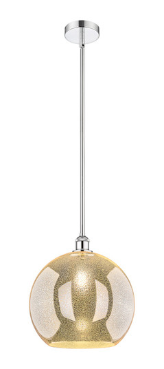 Edison One Light Pendant in Polished Chrome (405|616-1S-PC-G128-14)