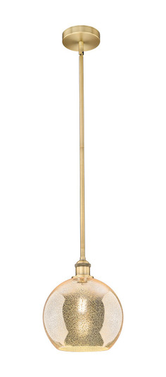 Edison One Light Mini Pendant in Brushed Brass (405|616-1S-BB-G128-10)