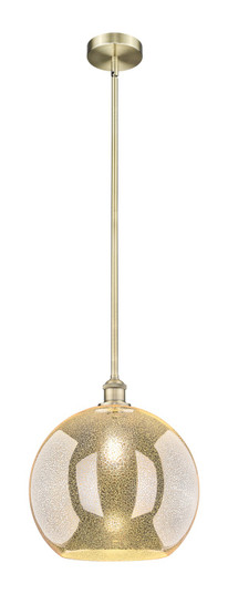Edison One Light Pendant in Antique Brass (405|616-1S-AB-G128-14)