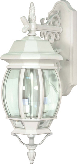 Central Park Three Light Outdoor Wall Lantern in White (72|60-891) Central Park Three Light Outdoor Wall Lantern in White (72|60-891)