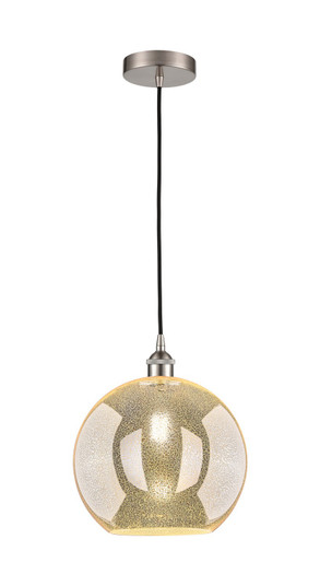 Edison One Light Mini Pendant in Brushed Satin Nickel (405|616-1P-SN-G128-12)