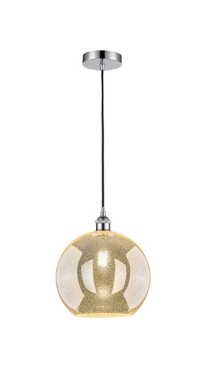 Edison One Light Mini Pendant in Polished Chrome (405|616-1P-PC-G128-12)
