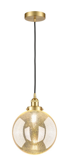 Edison One Light Mini Pendant in Satin Gold (405|616-1PH-SG-G208-10)
