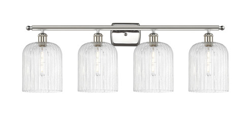 Ballston Four Light Bath Vanity in Polished Nickel (405|516-4W-PN-G559-8SDY)