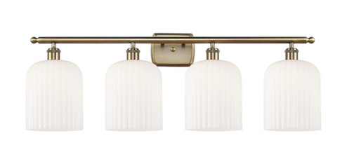 Ballston Four Light Bath Vanity in Antique Brass (405|516-4W-AB-G559-8GWH)