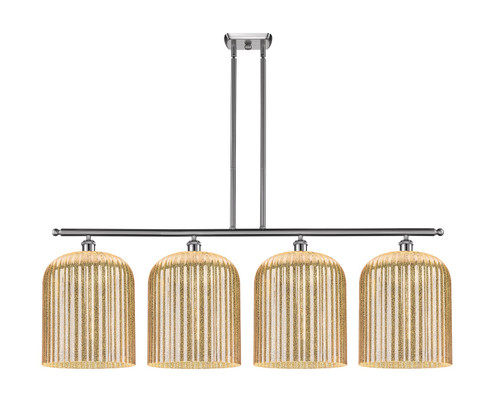 Ballston Four Light Island Pendant in Brushed Satin Nickel (405|516-4I-SN-G559-12ME)
