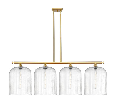 Ballston Four Light Island Pendant in Satin Gold (405|516-4I-SG-G559-12SDY)