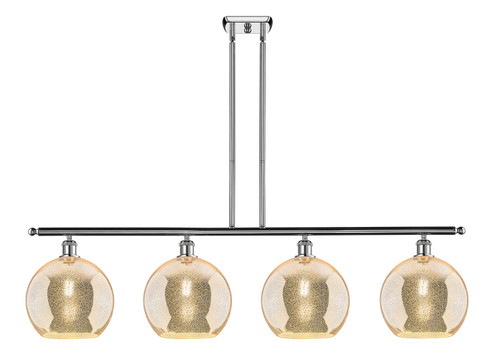 Ballston Four Light Island Pendant in Polished Chrome (405|516-4I-PC-G128-10)