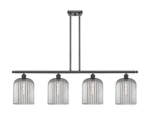 Ballston Four Light Island Pendant in Oil Rubbed Bronze (405|516-4I-OB-G559-8SM)