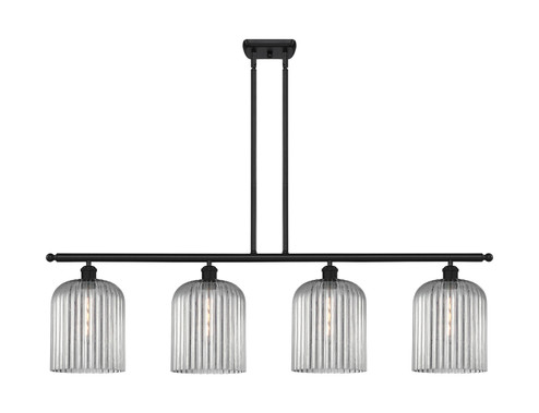 Ballston Four Light Island Pendant in Matte Black (405|516-4I-BK-G559-8SM)