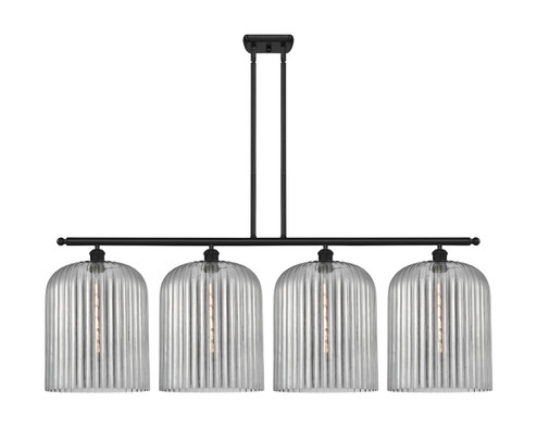 Ballston Four Light Island Pendant in Matte Black (405|516-4I-BK-G559-12SM)